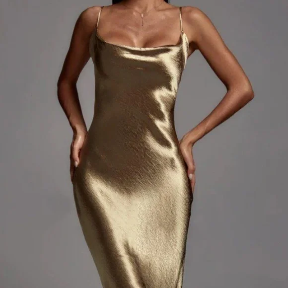 Bella Barnett | Dresses | Gold Metallic Maxi Dress | Poshmark Bella Barnett | Dresses | Gold Metallic Maxi Dress | Poshmark